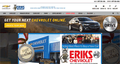 Desktop Screenshot of erikschevrolet.com